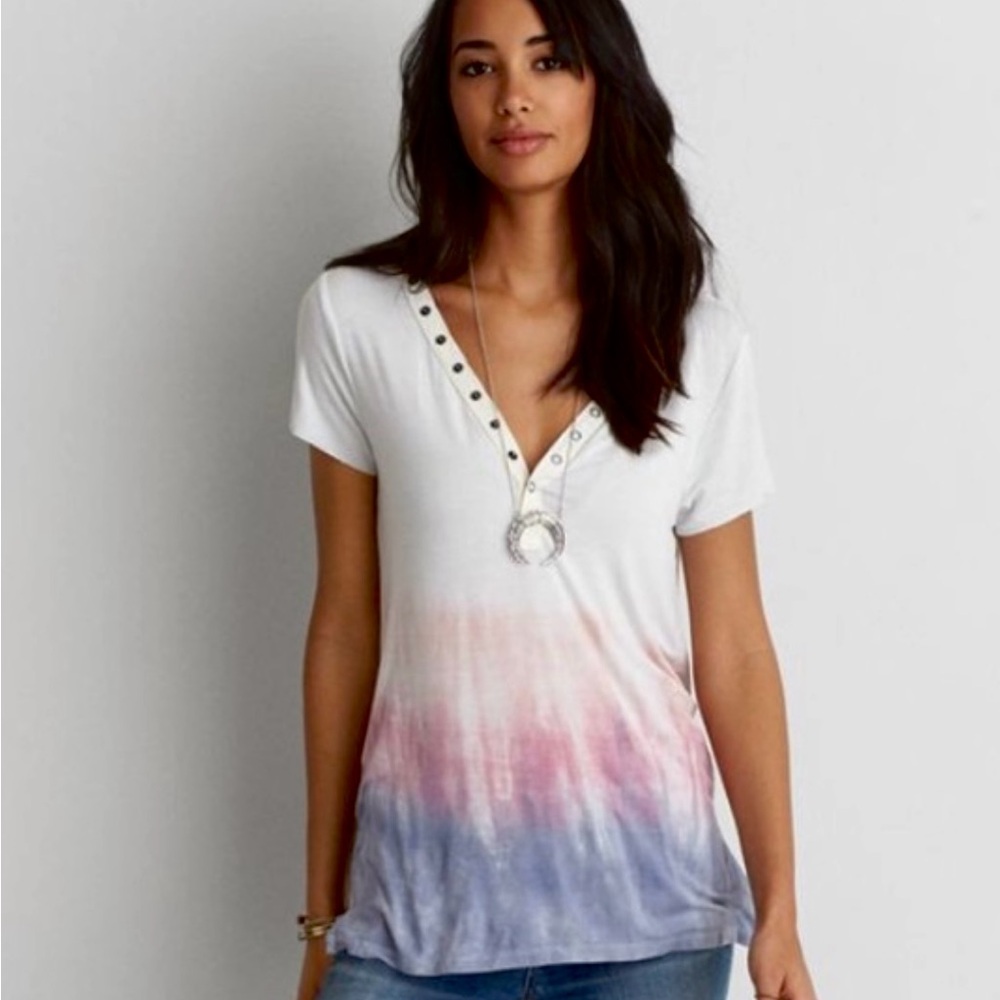 AEO AMERICAN EAGLE OUTFITTERS SOFT & SEXY SHIRT WOMEN size LARGE